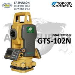 JUAL TOTAL STATION TOPCON GTS-102N